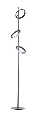 ETH Jaimy - stehleuchte - Ø 20 x 138 cm - 18W dimmbare LED inkl. - schwarz