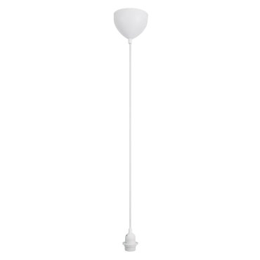 Nordlux Basic - Hängeleuchte - Ø 12,4 x 200 cm - weiß