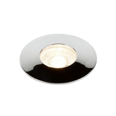 Searchlight Flush - 3er Set - Ø 100 mm, Ø 68 mm Einbaumaß - 3 x 4W LED inkl. - Chrom