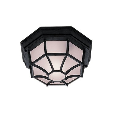 Searchlight Outdoor - Außen-Deckenleuchte - 27 x 27 x 13 cm - IP54 - schwarz