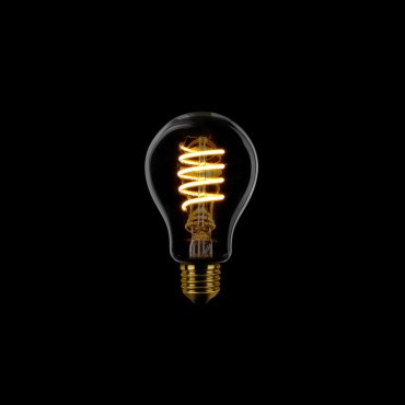 ETH Standard Spiral LED Filament - E27 - 3 Stufen dimmbar - 7W - 1800K - geräuchert