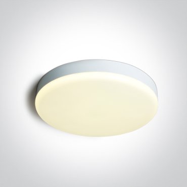 ONE Light Plafo - Deckenleuchte - Ø 26 x 5,5 cm - 26W LED inkl. - IP65 - weiß