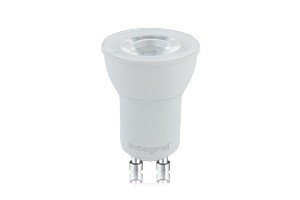 Integral LED Strahler - Ø 3,5 x 4,8 cm - GU10 (mini) - 3,6W dimmbar - 2700K - weiß