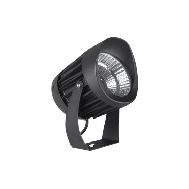 Nova Luce North - Bodenstrahler - Ø 15 x 20,5 cm - 30W LED inkl. - IP65 - schwarz