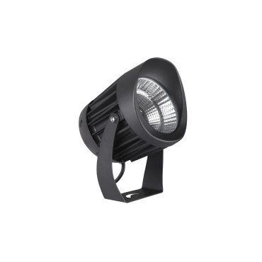 Nova Luce North - Bodenstrahler - Ø 12 x 18 cm - 20W LED inkl. - IP65 - schwarz