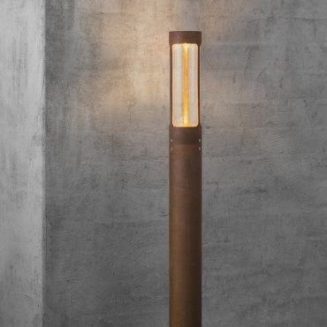 Nordlux Helix - gartenpfosten - Ø 15 x 80 x 8 cm - IP44 - corten