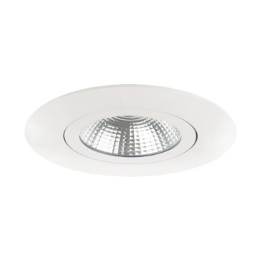 Integral LED Lux Ultra Slim - Einbaustrahler - Ø 83 mm, Ø 65 mm Einbaugröße - inkl. 6,5W dimmbare LED - weiß