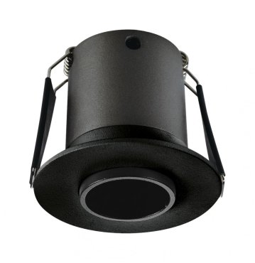 Integral Mini 35 Einbaustrahler - Ø 50 mm, Ø 35 mm Einbaumaß - inkl. 3,3W LED - schwarz