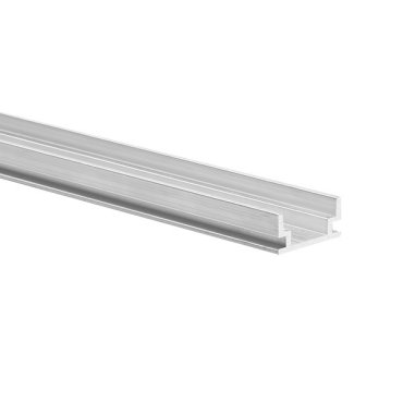 KLUS HR-ALU - Profil - 1,9 x 0,85 cm - silber eloxiert