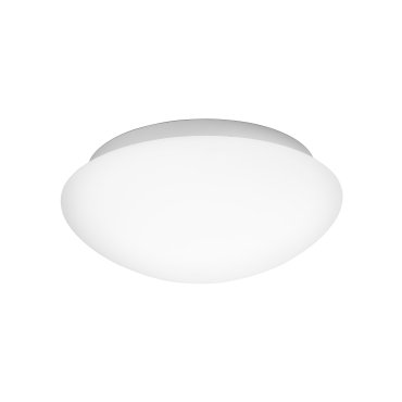 Nova Luce Brest - Deckenleuchte für Badezimmer - Ø 38 x 13 cm - IP44 - weiß