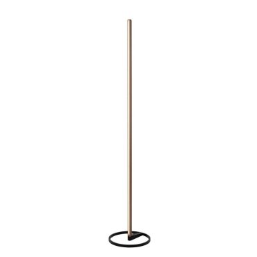 Lucide Braga - Stehleuchte - Ø 30 x 155 cm - 22W dimmbare LED inkl - Kaffee