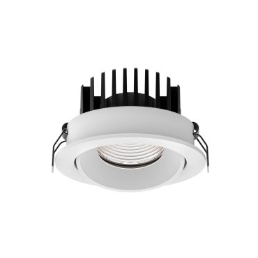 Nova Luce Blade - Einbaustrahler - Ø 90 mm, Ø 80 mm Einbaumaß - 12W LED inkl. - IP65 - weiß