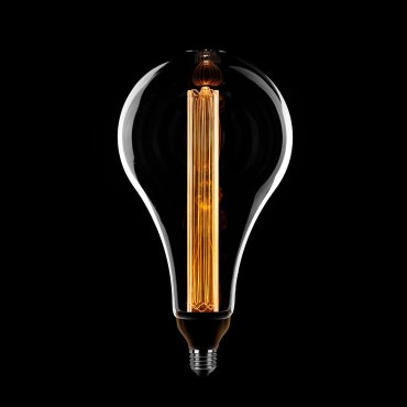 ETH Standard XXL LED Leuchtmittel - E27 - 3 Stufen dimmbar - 1W/3.2W/8W - 1800K - transparent