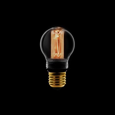 ETH LED Filament Ball - E27 - 2.3W dimmbar - 2000K - Rauch-Titan