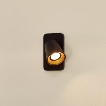 Lucide Turnon - Wandleuchte - 9 x 16 x 12,3 cm - 5W LED inkl - dimmbar bis warm - schwarz