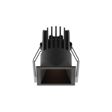 Nova Luce Bree - Einbaustrahler - 56 x 56 mm, 50 x 50 mm Einbaumaß - 7W LED inkl. - IP32 - schwarz