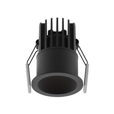 Nova Luce Bree - Einbaustrahler - Ø 56 mm, Ø 50 mm Einbaumaß - 7W LED inkl. - IP32 - schwarz