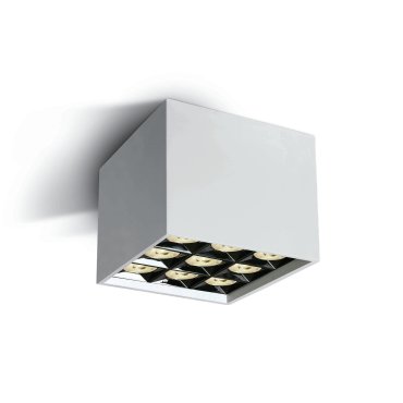 ONE Light Mirror Square Boxes - Deckenleuchte - 12,3 x 12,3 x 8,8 cm - 30W LED inkl - weiß
