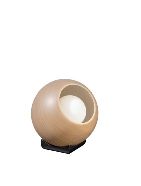 ETH Orb Saturn - tischleuchte - Ø 20 cm - schwarz und taupe