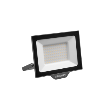 Century Italia Smile - Strahler - 22,7 x 2,9 x 22,5 cm - 75W LED inkl - 4000K - IP65 - schwarz