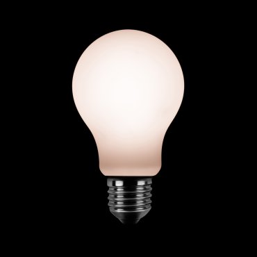 ETH Standard LED-Lampe - E27 - 8W dimmbar - 1800K - opal