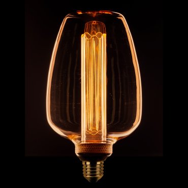 ETH Deco Filament LED 43F - E27 - 3 Stufen dimmbar - 1W/2,5W/5W - 1800K - gold