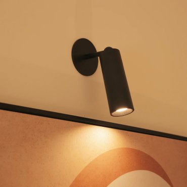 New Garden Roll 4 - wiederaufladbarer Aufbaustrahler - Ø4 x 12 cm - 3W dimmbare LED inkl. - schwarz