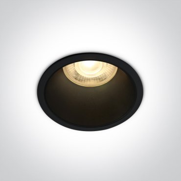 ONE Light Semi Trimless Dark Light - Einbaustrahler - Ø 69 mm, Ø 64 mm Einbaugröße - schwarz
