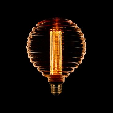 ETH Deco Filament LED - E27 - 3 Stufen dimmbar - 1W/2.5W/5W - 1800K - gold