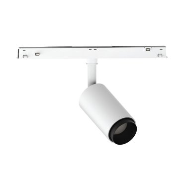 VK Lighting Eiva - magnetisches Schienensystem - Schienenstrahler mit Zoom - Ø 4,5 x 9 cm - 15W LED inkl. - DALI dimmbar - weiß