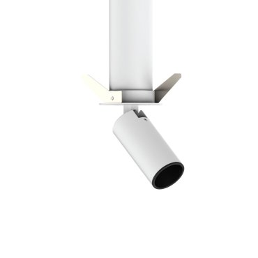 VK Lighting Coko - Aufbauspot mit Einbaurahmen - Ø 3,5 x 7,3 cm - Ø 60 mm Aufbaugröße, Ø50 mm Einbaugröße - 6W LED inkl. - weiß