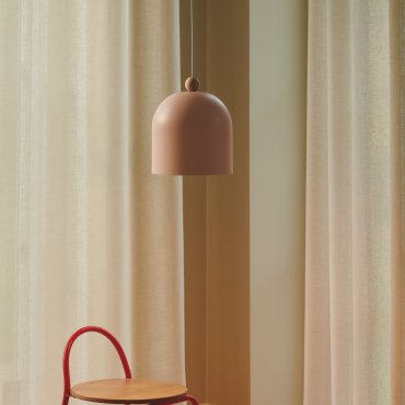 Nordlux Gaston - Pendelleuchte - Ø 20 x 200 cm - puderrosa