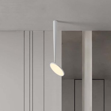 Nova Luce Ekei - Deckenleuchte - Ø 20 x 55 cm - 14W LED inkl. - Sand weiß