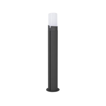 Nova Luce Pyro - Gartenleuchte - Ø 10 x 60 cm - IP54 - dunkelgrau