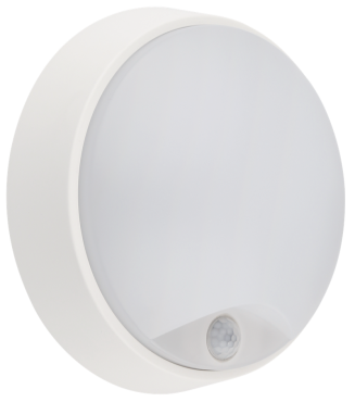 Century Italia Forma - Decken- und Wandleuchte - Ø 21,4 x 8 cm - 14W LED inkl - mit Bewegungssensor - einstellbare Lichtfarbe - IP54 - weiß