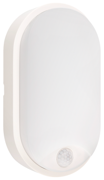 Century Italia Forma - Decken- und Wandanbauleuchte - 12 x 6,3 x 21,2 cm - 14W LED inkl - mit Bewegungssensor - einstellbare Lichtfarbe - IP54 - weiß