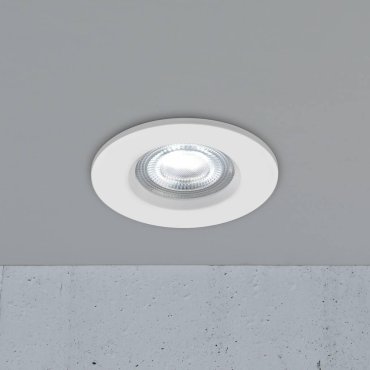 Nordlux Smart Don - Einbaustrahler - intelligente Beleuchtung - Ø 85 mm, Ø 72 mm Einbaugröße - 4.7W LED inkl. - IP65 - weiß