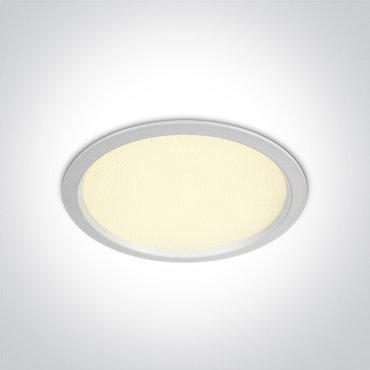 ONE Light Downlights Fixed LED - Deckeneinbauleuchte - Ø 220 mm, Ø 205 mm Einbaumaß - 30W LED inkl. - IP44 - weiß
