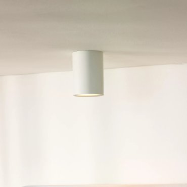 Lucide Bentoo Round - Aufbaustrahler - Ø 8 x 11 cm - 5W dimmbare LED inkl. - weiß
