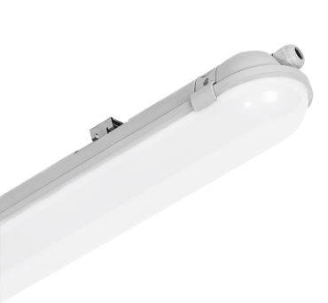 Century Italia Round - Deckenleuchte - 151 x 10 x 7,5 cm - 48W LED inkl - IP65 - weiß