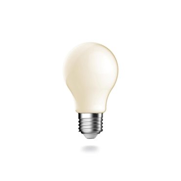 Nordlux Smart LED-Glühbirne - intelligente Beleuchtung - Ø 6 x 10,4 cm - E27 - 4,7W - Dimmfunktion und einstellbare Lichtfarbe per App - weiß