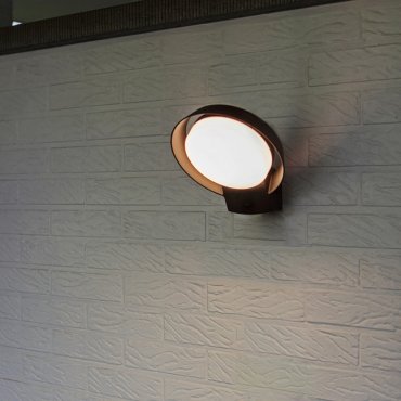 Lutec Polo - Außenwandleuchte - 16,2 x 18 x 16,4 cm - 15W LED inkl. - IP54 - anthrazit