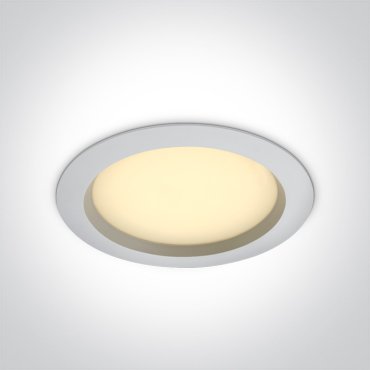 ONE Light Bathroom Downlights - Einbaustrahler - Ø 228 mm, Ø 210 mm Einbaumaß - 25W LED inkl. - IP54 - weiß - einstellbare Lichtfarbe
