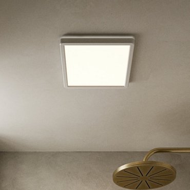 Nordlux Oja - Deckenleuchte - 29,4 x 29,4 x 2,3 cm - 3 Stufen Moodmaker SceneSelect Funktion - 14,5W LED inkl. - weiß
