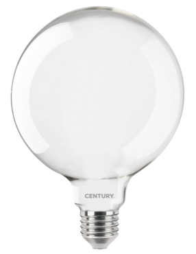 Century Italia LED-Glühlampe - Ø 12,5 x 17 cm - E27 - 16W nicht dimmbar - 3000K - opal