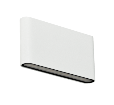 Century Italia Forma - Außenwandleuchte - 17,5 x 2,9 x 9 cm - 12W LED inkl - einstellbare Lichtfarbe - IP54 - weiß
