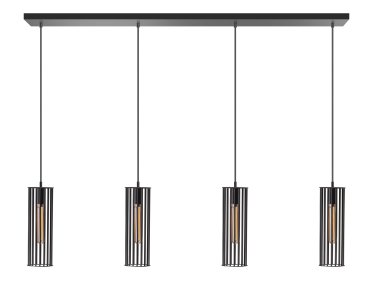 ETH Birdy - hängeleuchte - 120 x 9,6 x 200 cm - schwarz