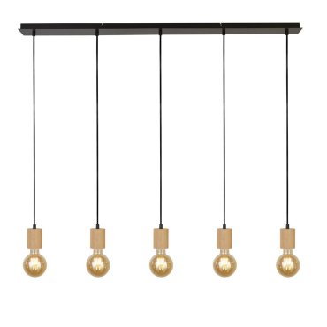 Searchlight Spinny - Pendelleuchte - 115 x 152,5 cm - mattschwarz
