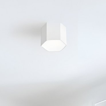 Nova Luce Samba - deckenleuchte - 25 x 20 cm - 10W LED inkl. - sand weiß