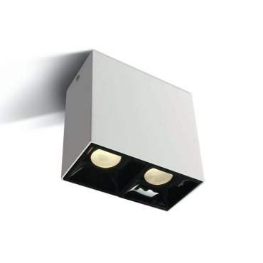 ONE Light Surface Shop Square Boxes - Deckenleuchte - 10,5 x 5,4 x 10 cm - 2 x 7W LED inkl. - weiß